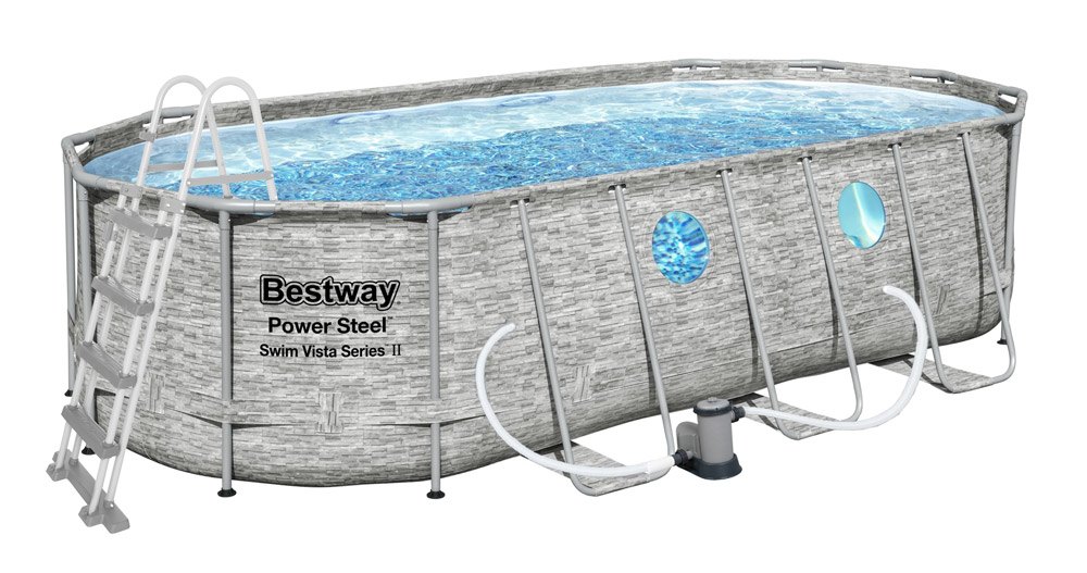 Bazén Bestway Stone Swim Vista s konstrukcí 5