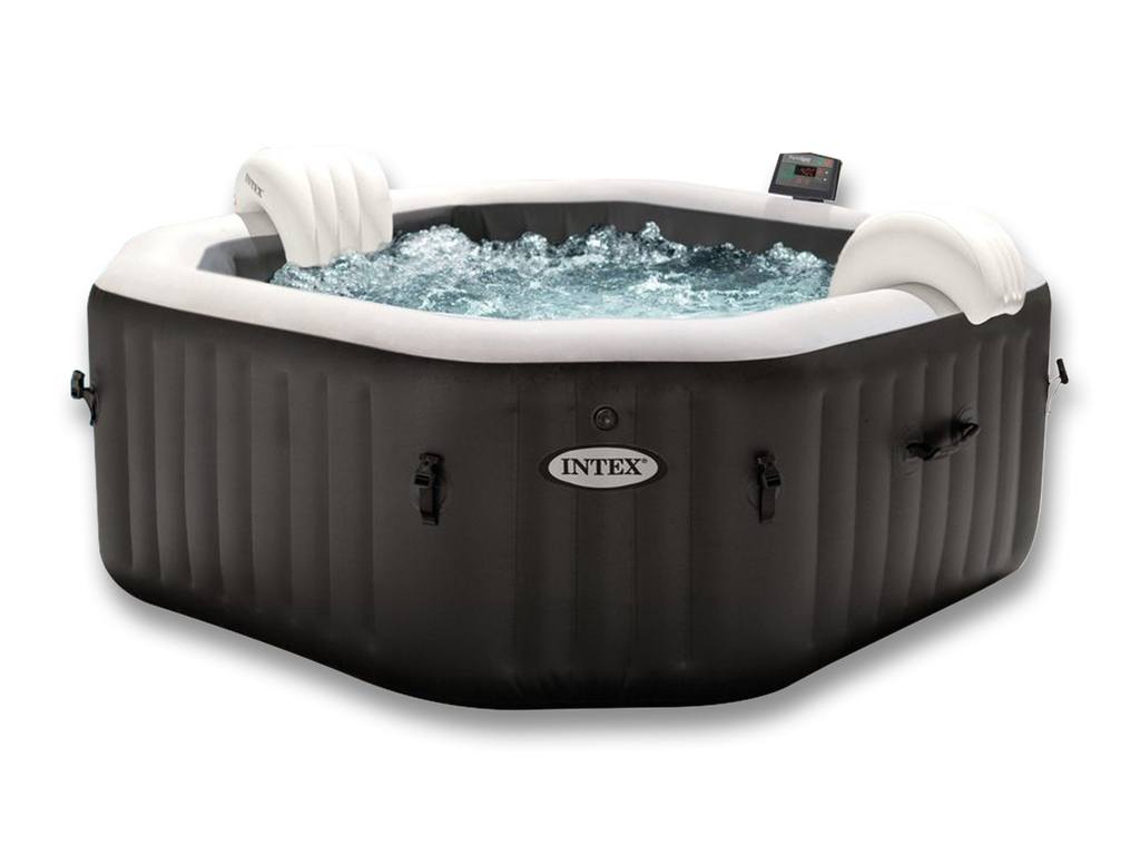 Vířivý bazén INTEX 28458 Pure Spa 79 Octagon Bubble Jet se systémem slané vody