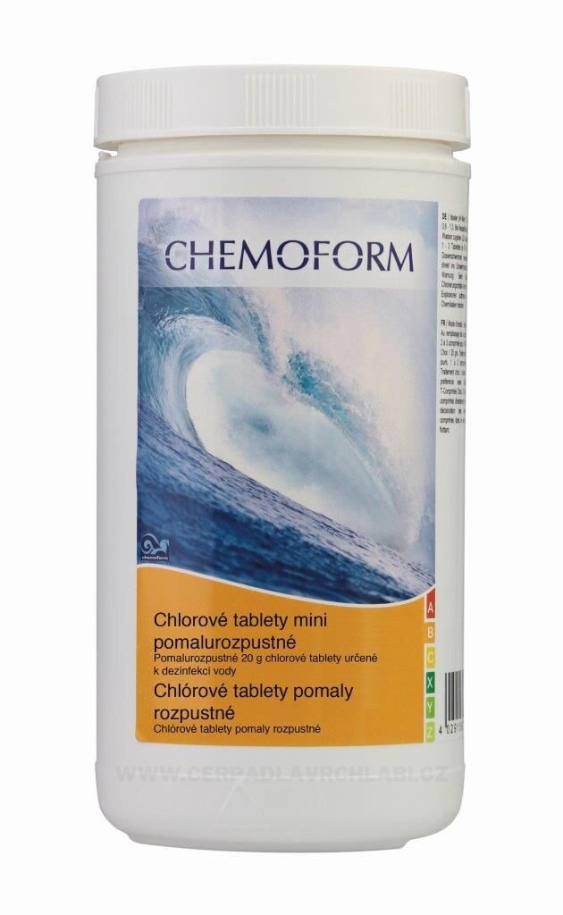 Chemoform Chlórové tablety pomalurozpustné MINI 20 g
