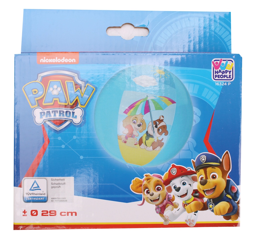 Happy People Dětský nafukovací míč Paw Patrol