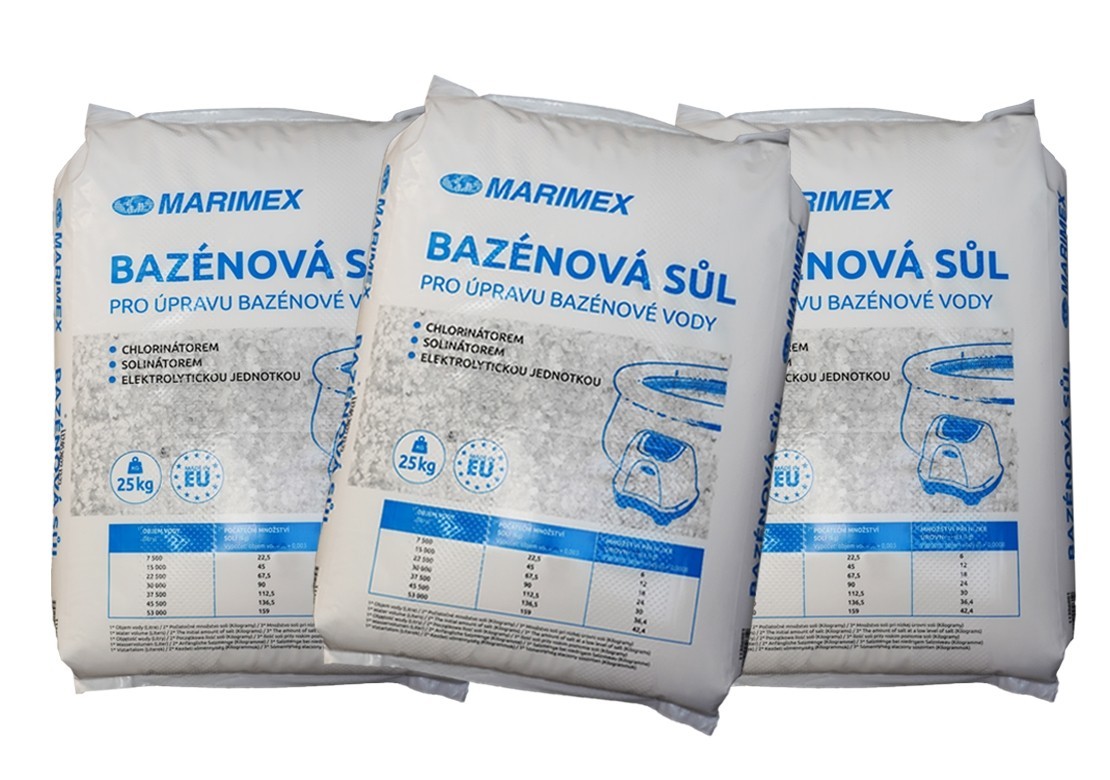 Marimex | Bazénová sůl Marimex  - 3 x 25 kg | 113060012 Marimex