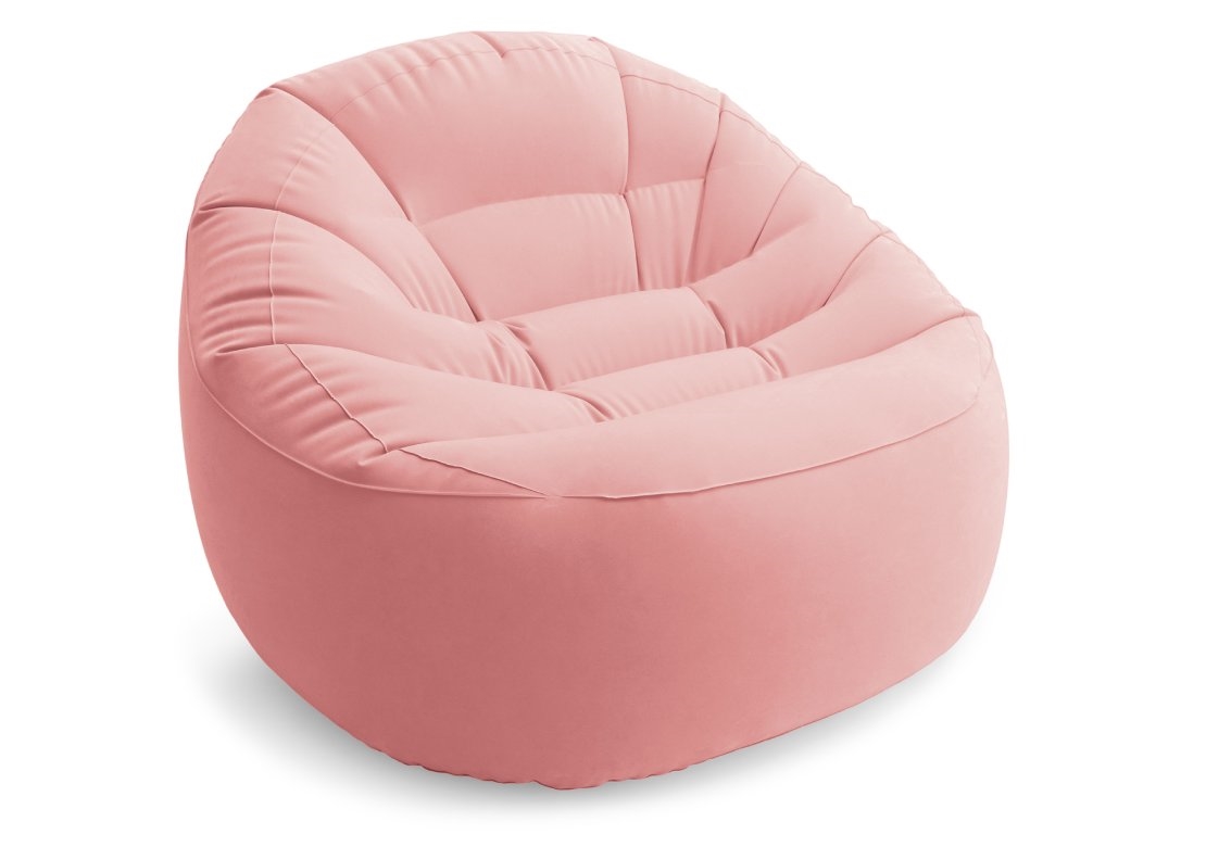 Marimex | Nafukovací křeslo Intex Beanless Bag - růžová | 116303021 Marimex