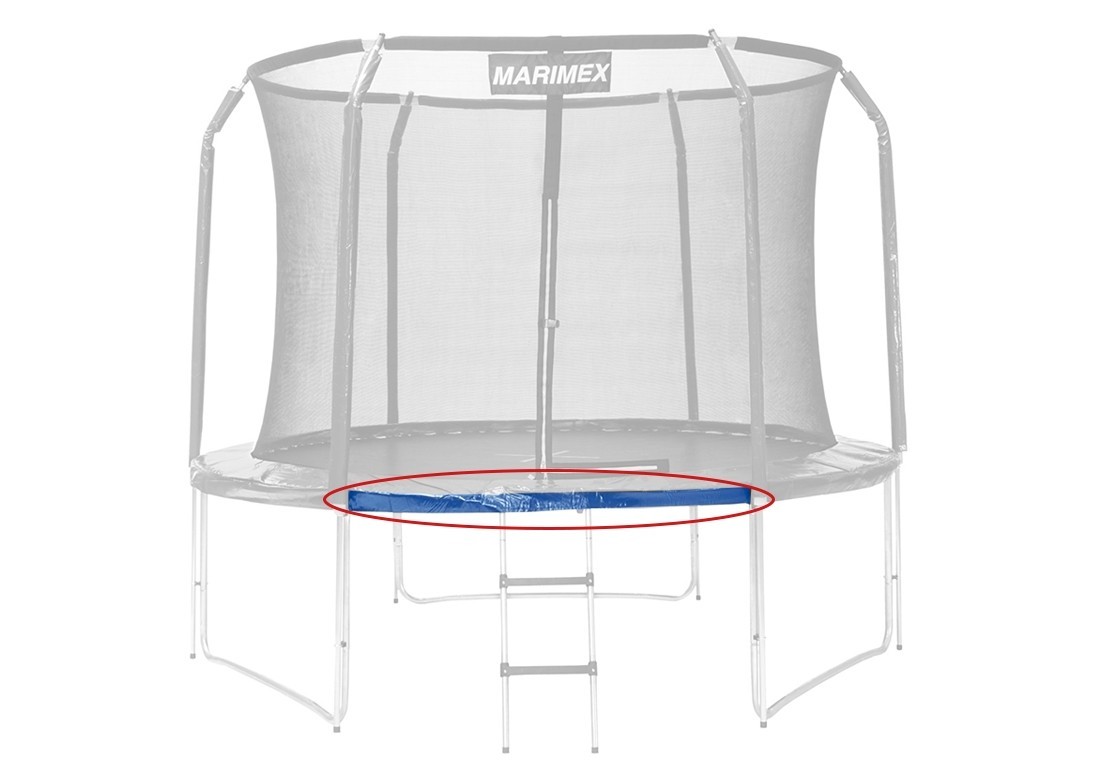 Marimex | Náhradní trubka rámu pro trampolínu Marimex Plus 244 cm - 120 cm | 19000688 Marimex