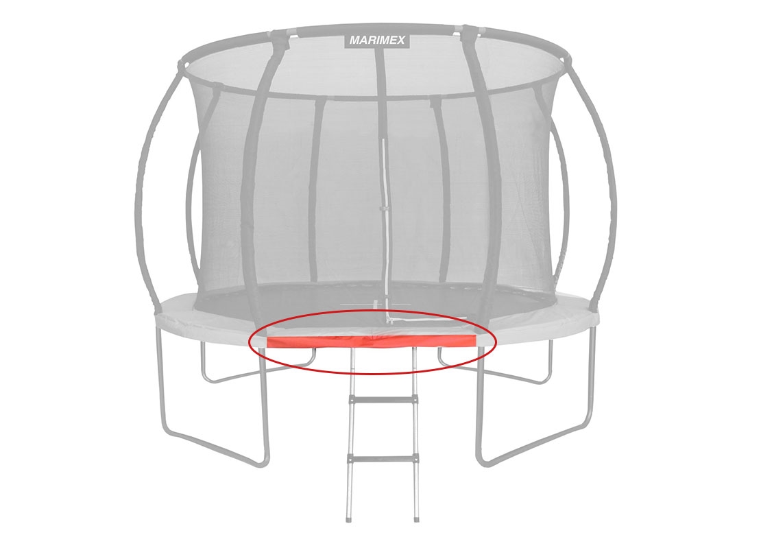 Marimex | Náhradní trubka rámu pro trampolínu Marimex Premium 305 cm - 119 cm (širší konce) | 19000966 Marimex