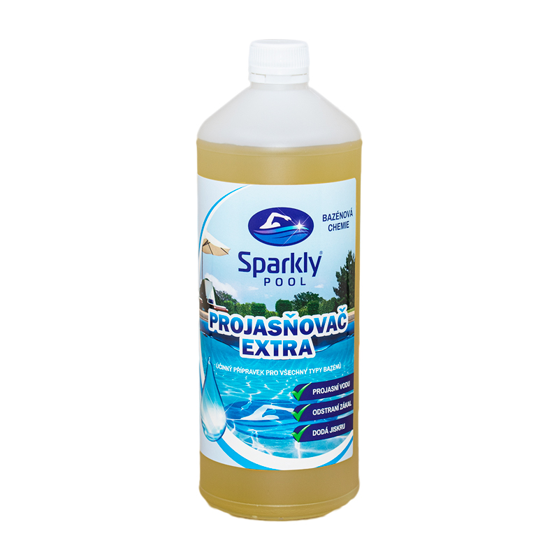 SparklyPool Sparkly POOL Projasňovač EXTRA 1 l