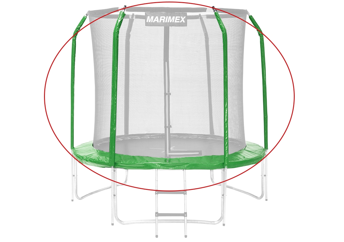 Marimex | Sada krytu pružin a rukávů pro trampolínu 244 cm - zelená | 19000779 Marimex