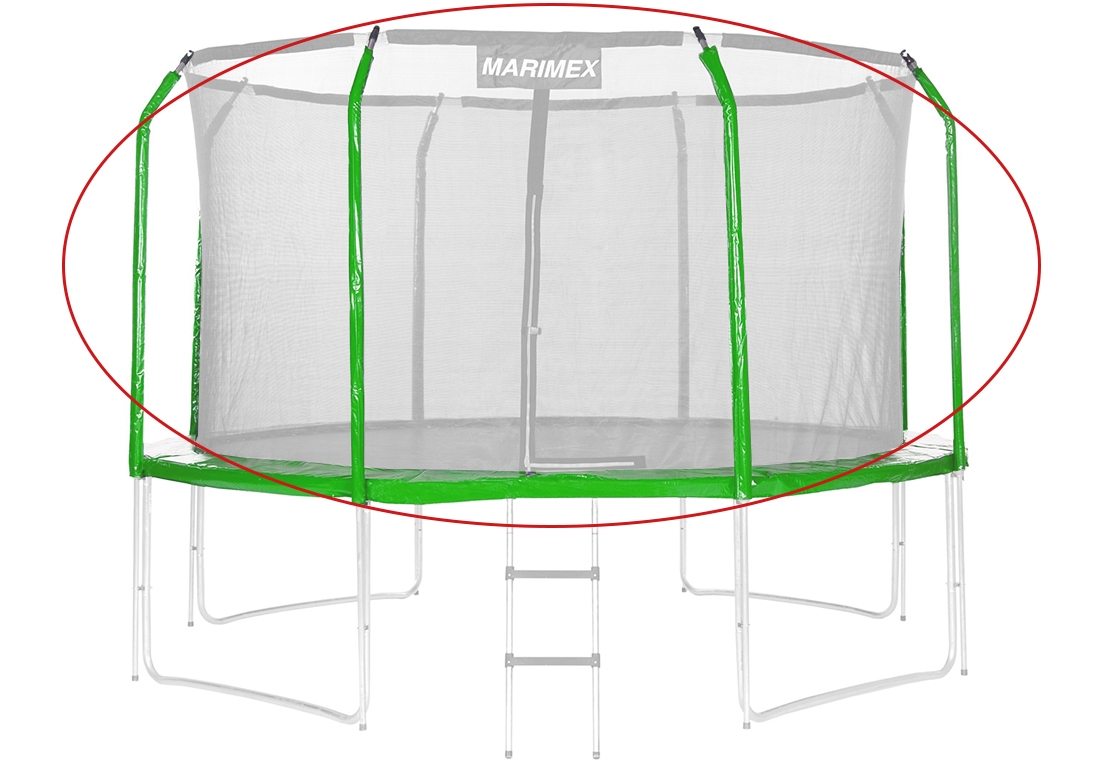 Marimex | Sada krytu pružin a rukávů pro trampolínu 366 cm - zelená | 19000782 Marimex